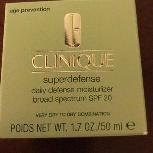 Clinique super defense moisturizer